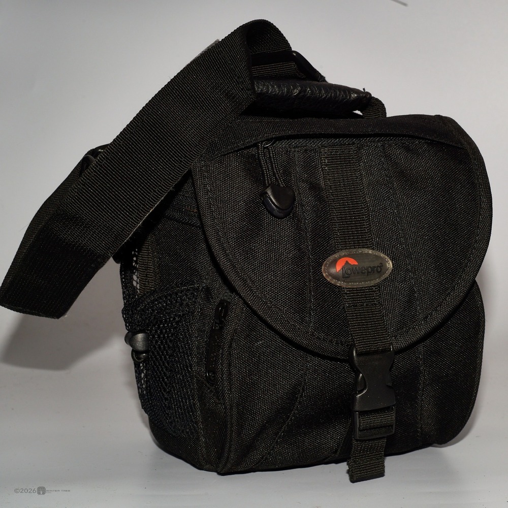 Lowepro EX 120 Camera Bag Unisex Small Black Excellent Padded Shoulder Strap - Picture 4 of 4